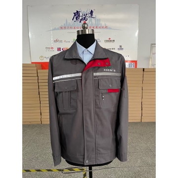 光合作用廣告春秋長(zhǎng)袖工作服
